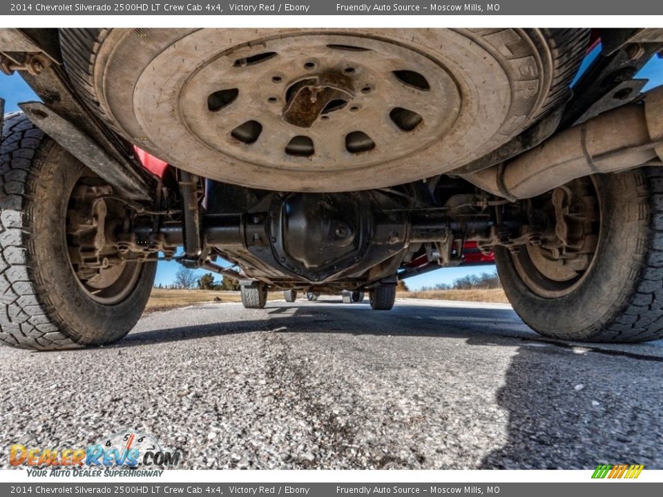 2014 Chevrolet Silverado 2500HD LT Crew Cab 4x4 Victory Red / Ebony Photo #13