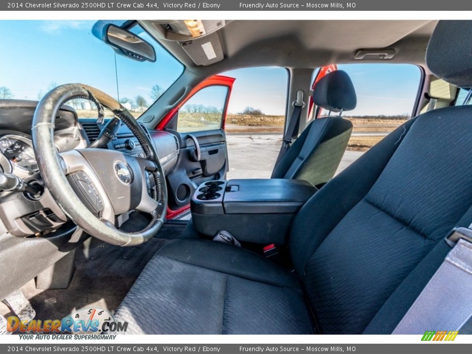 2014 Chevrolet Silverado 2500HD LT Crew Cab 4x4 Victory Red / Ebony Photo #19