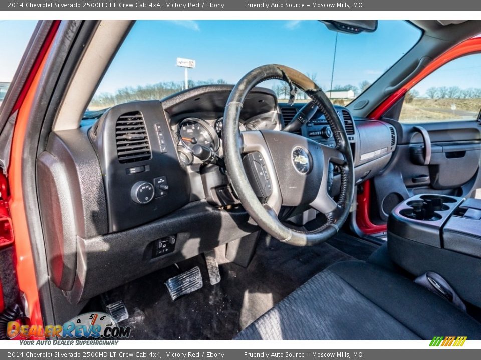 2014 Chevrolet Silverado 2500HD LT Crew Cab 4x4 Victory Red / Ebony Photo #20