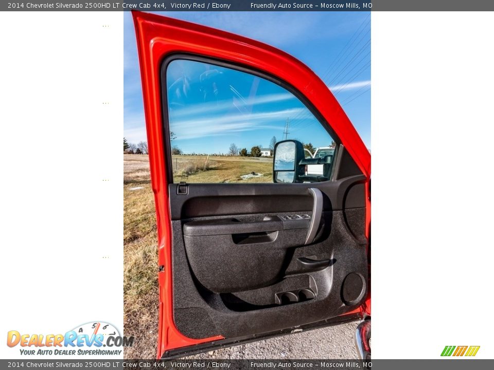 2014 Chevrolet Silverado 2500HD LT Crew Cab 4x4 Victory Red / Ebony Photo #21