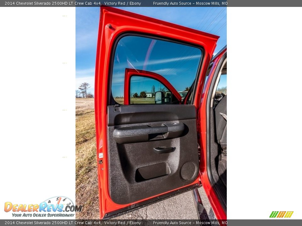 2014 Chevrolet Silverado 2500HD LT Crew Cab 4x4 Victory Red / Ebony Photo #22