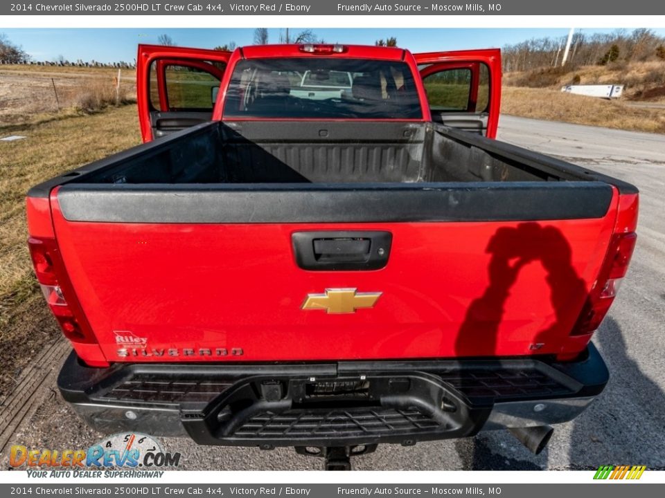 2014 Chevrolet Silverado 2500HD LT Crew Cab 4x4 Victory Red / Ebony Photo #24