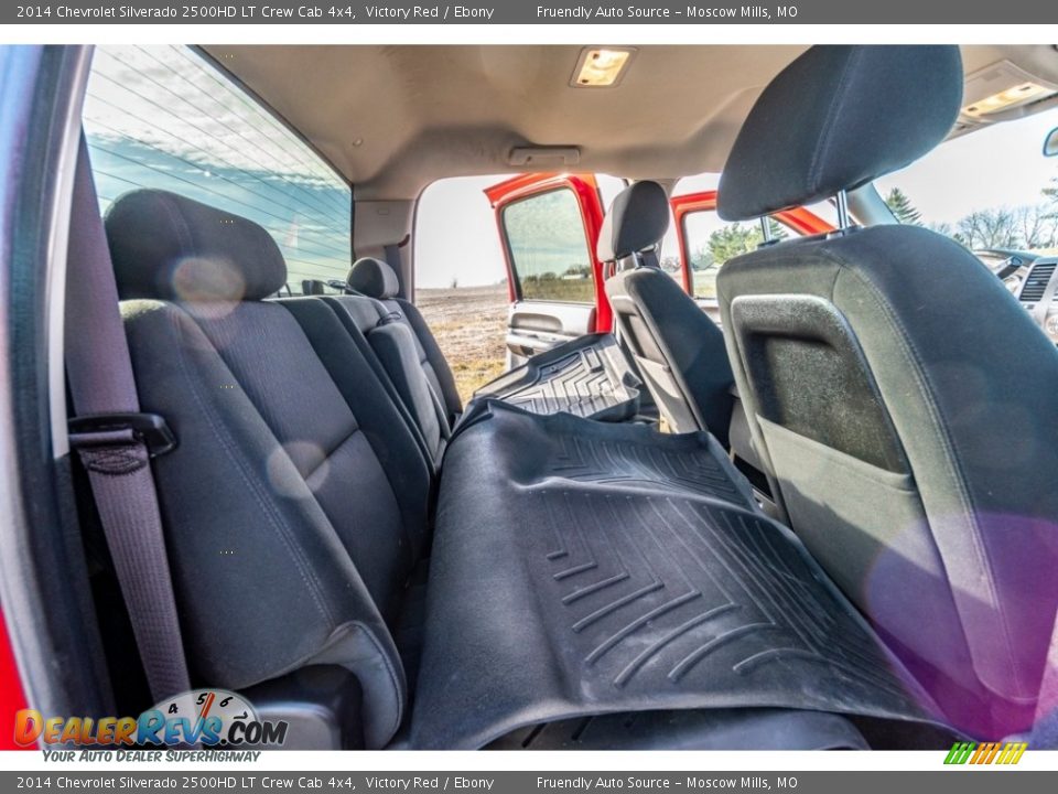 2014 Chevrolet Silverado 2500HD LT Crew Cab 4x4 Victory Red / Ebony Photo #25