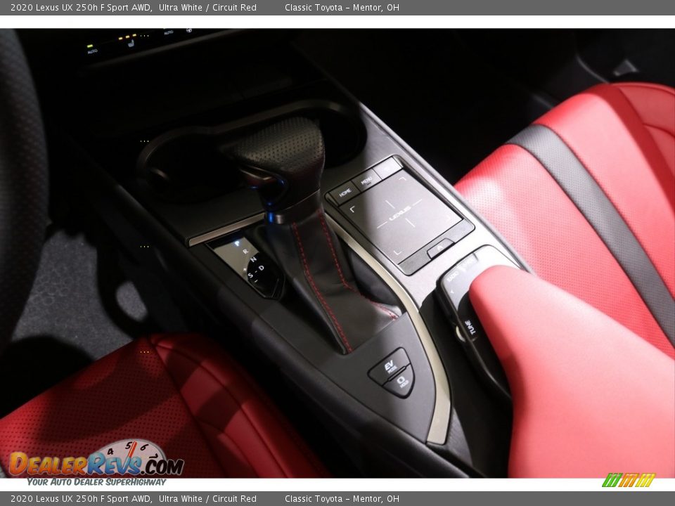 2020 Lexus UX 250h F Sport AWD Ultra White / Circuit Red Photo #15
