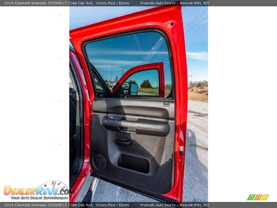 2014 Chevrolet Silverado 2500HD LT Crew Cab 4x4 Victory Red / Ebony Photo #26