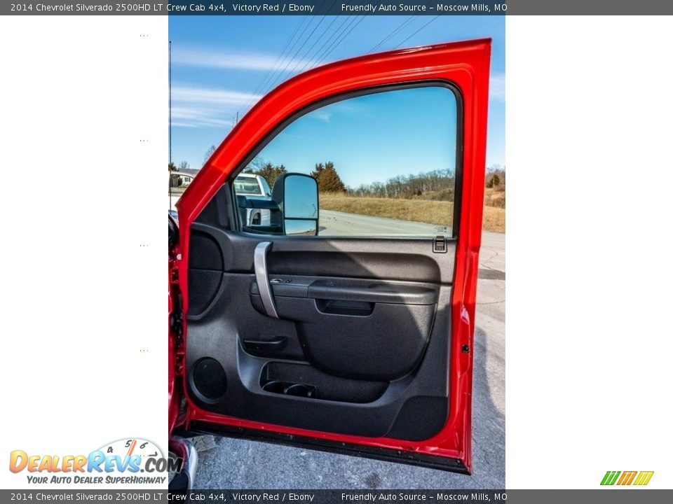 2014 Chevrolet Silverado 2500HD LT Crew Cab 4x4 Victory Red / Ebony Photo #27
