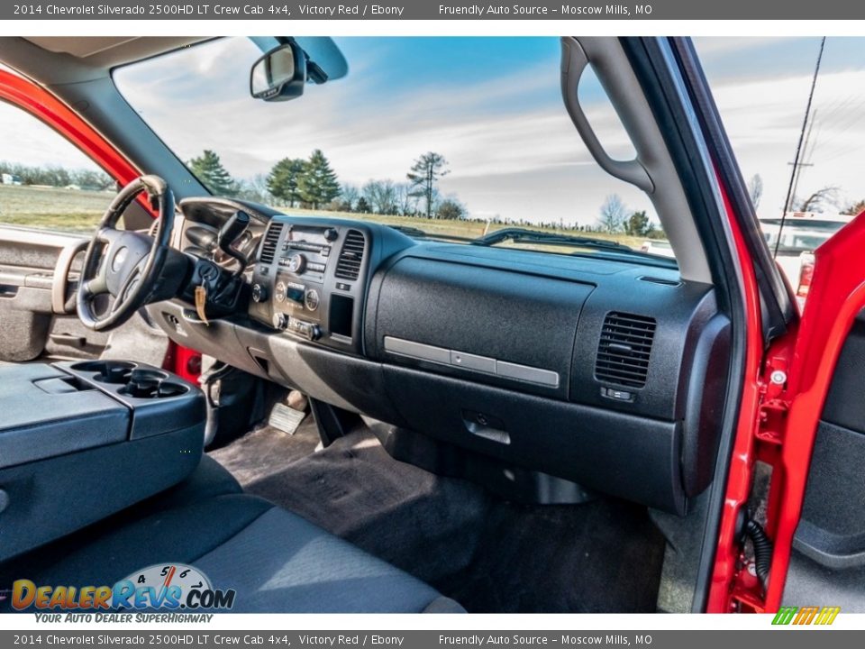 2014 Chevrolet Silverado 2500HD LT Crew Cab 4x4 Victory Red / Ebony Photo #28