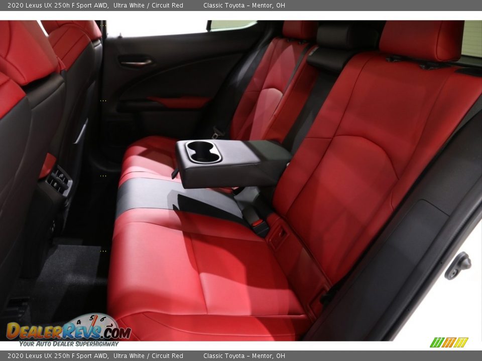 Rear Seat of 2020 Lexus UX 250h F Sport AWD Photo #20