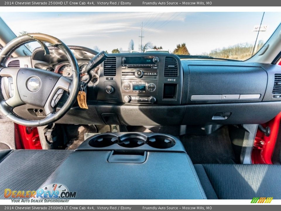 2014 Chevrolet Silverado 2500HD LT Crew Cab 4x4 Victory Red / Ebony Photo #31