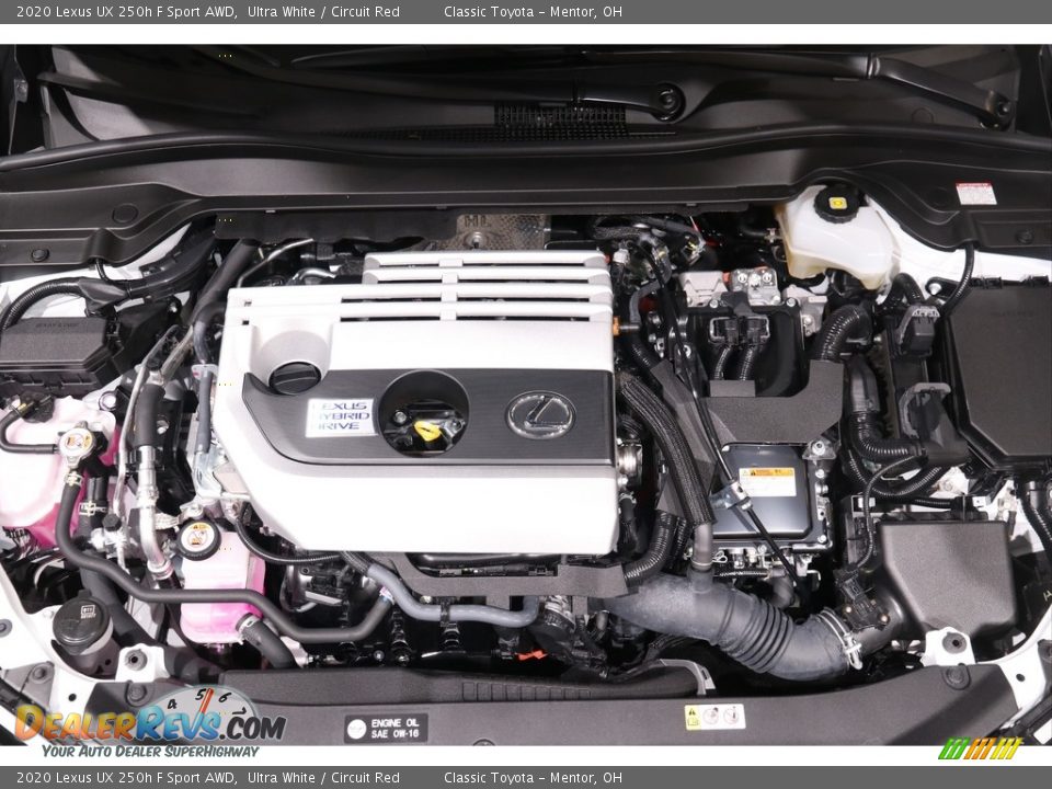 2020 Lexus UX 250h F Sport AWD 2.0 Liter DOHC 16-Valve VVT-i 4 Cylinder Gasoline/Electric Hybrid Engine Photo #22