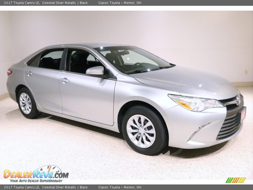 2017 Toyota Camry LE Celestial Silver Metallic / Black Photo #1