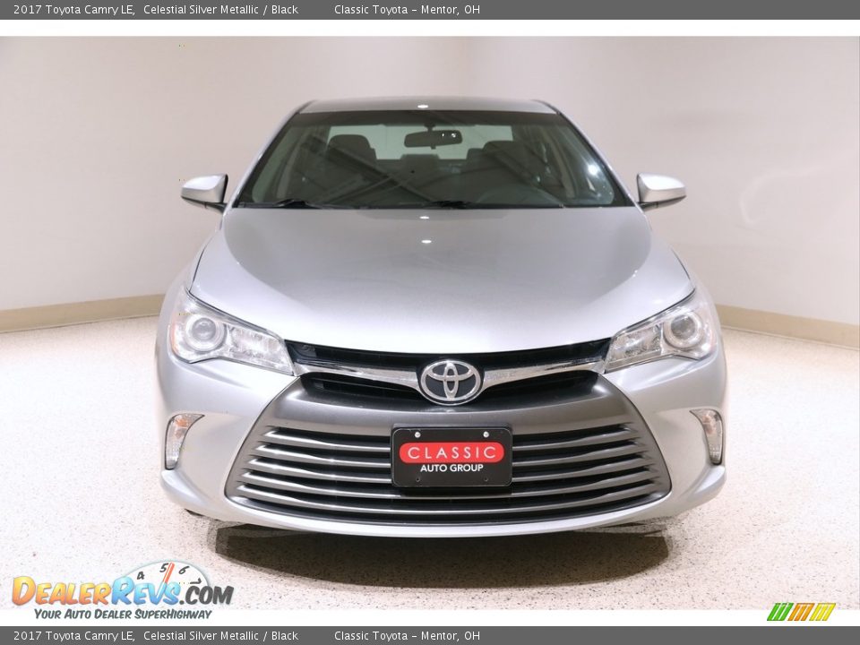 2017 Toyota Camry LE Celestial Silver Metallic / Black Photo #2