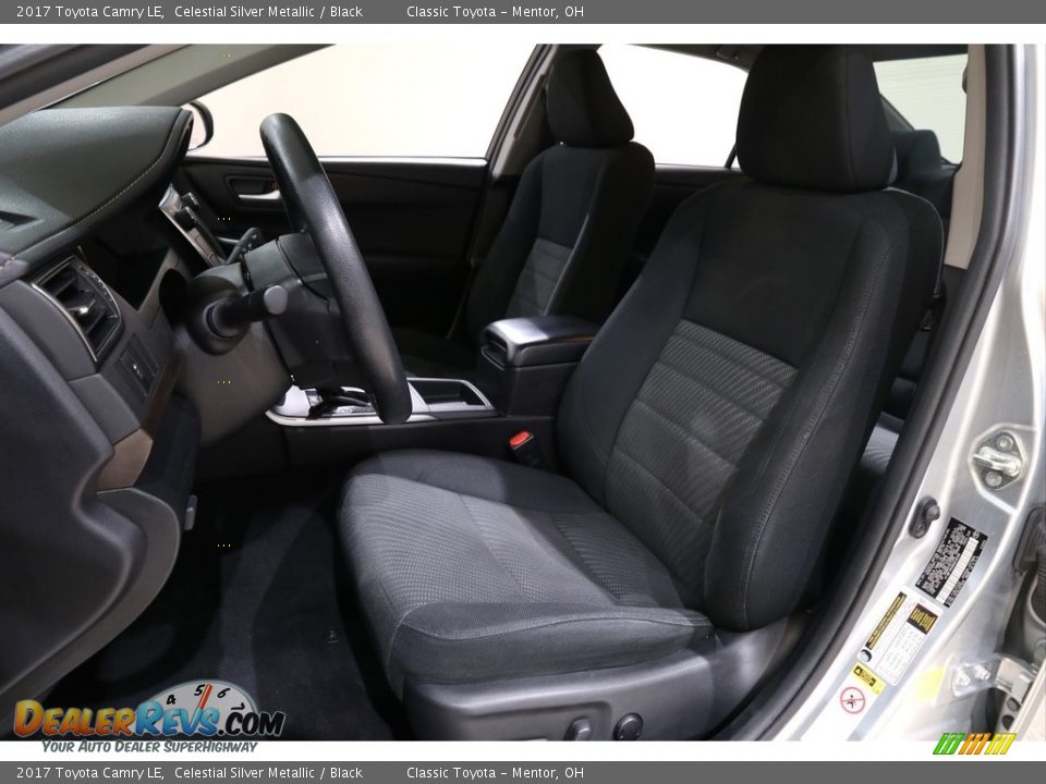 2017 Toyota Camry LE Celestial Silver Metallic / Black Photo #5