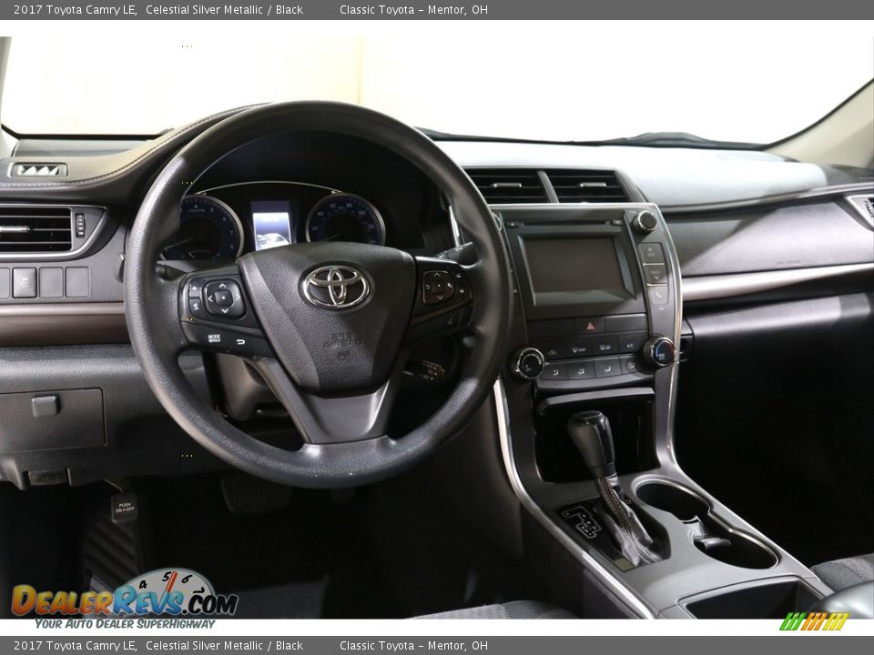 2017 Toyota Camry LE Celestial Silver Metallic / Black Photo #6