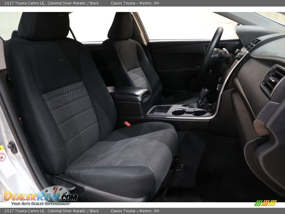 2017 Toyota Camry LE Celestial Silver Metallic / Black Photo #14
