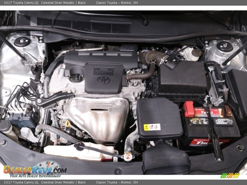 2017 Toyota Camry LE Celestial Silver Metallic / Black Photo #18