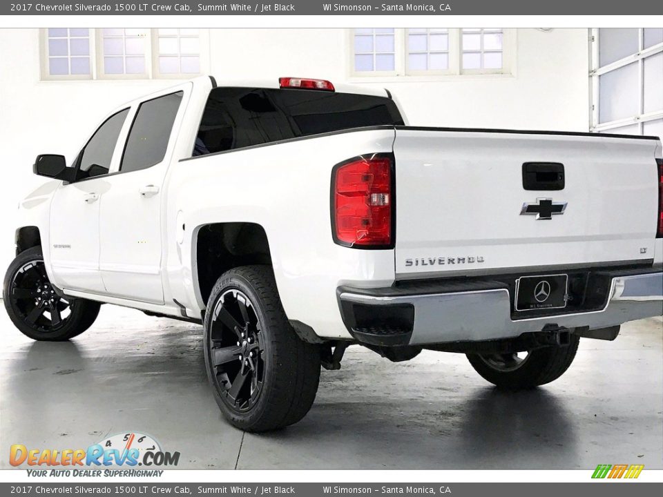 2017 Chevrolet Silverado 1500 LT Crew Cab Summit White / Jet Black Photo #10