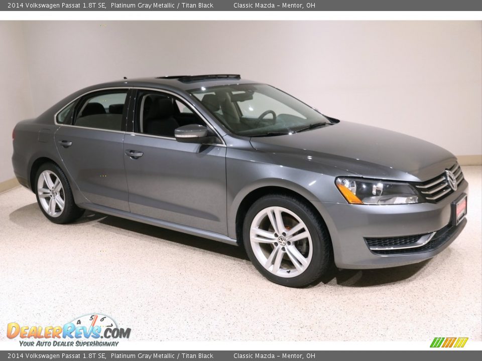 Platinum Gray Metallic 2014 Volkswagen Passat 1.8T SE Photo #1