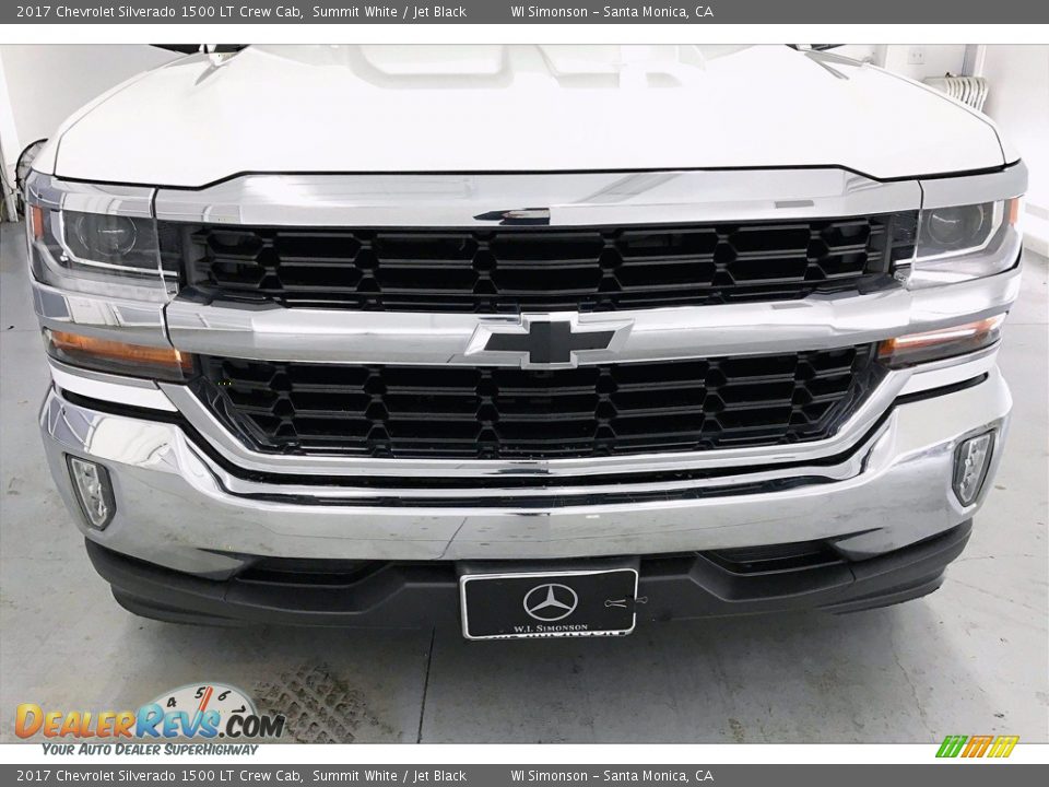 2017 Chevrolet Silverado 1500 LT Crew Cab Summit White / Jet Black Photo #29