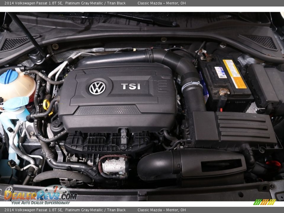2014 Volkswagen Passat 1.8T SE 1.8 Liter FSI Turbocharged DOHC 16-Valve VVT 4 Cylinder Engine Photo #17
