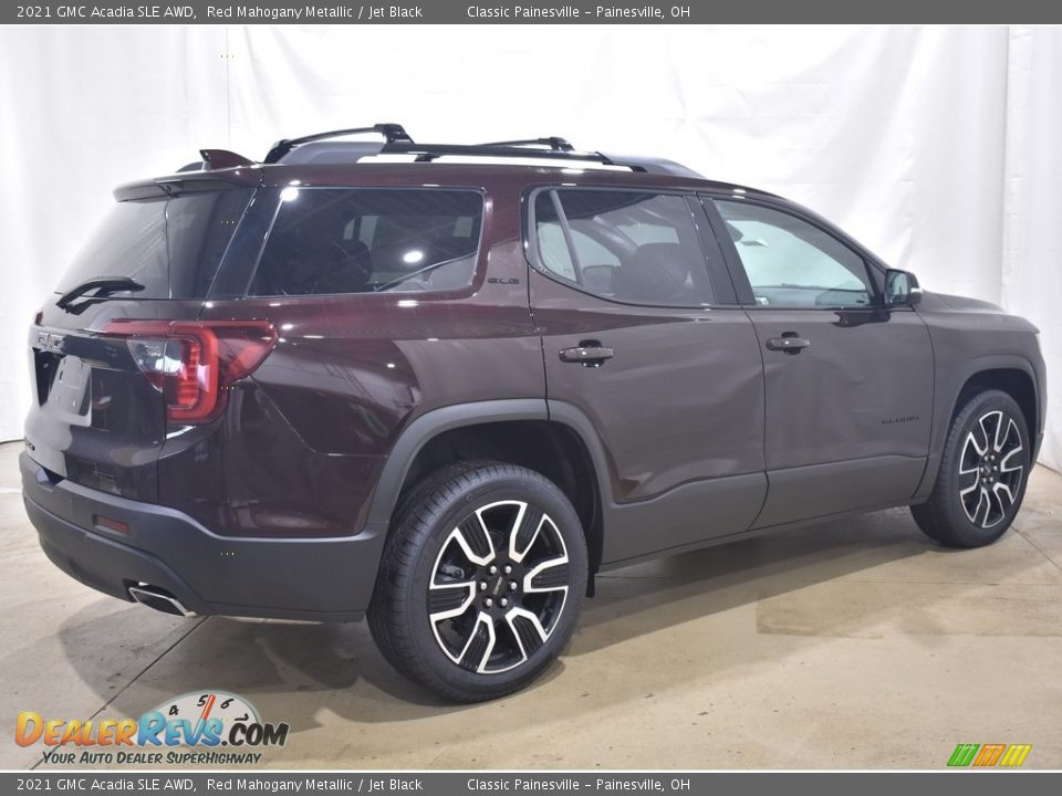 2021 GMC Acadia SLE AWD Red Mahogany Metallic / Jet Black Photo #2