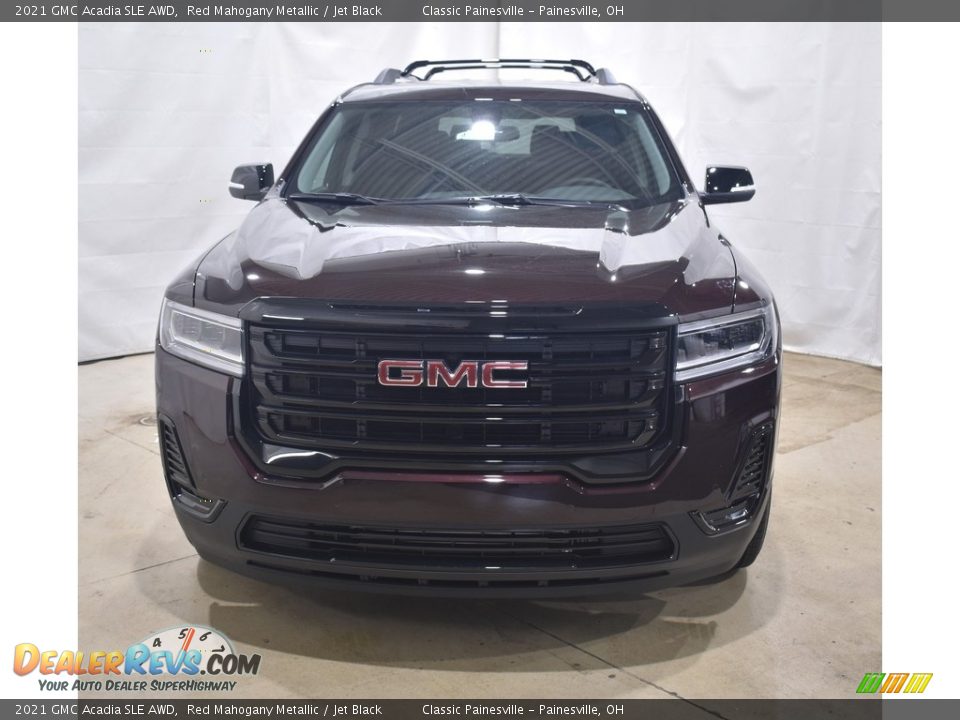 2021 GMC Acadia SLE AWD Red Mahogany Metallic / Jet Black Photo #4