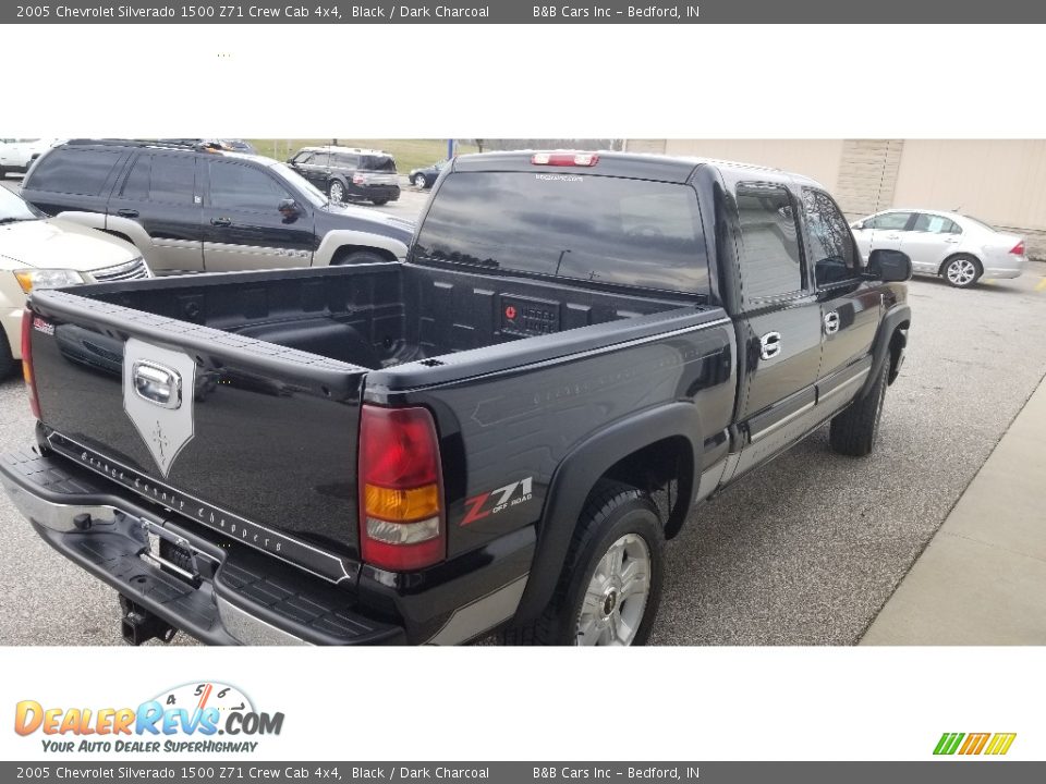 2005 Chevrolet Silverado 1500 Z71 Crew Cab 4x4 Black / Dark Charcoal Photo #4