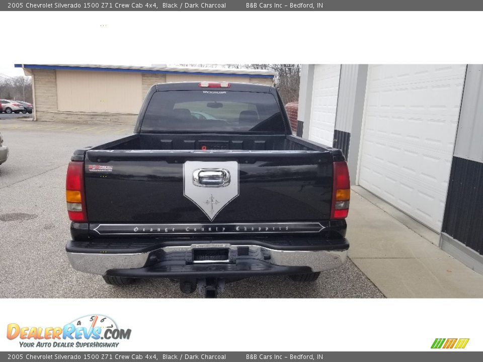 2005 Chevrolet Silverado 1500 Z71 Crew Cab 4x4 Black / Dark Charcoal Photo #5