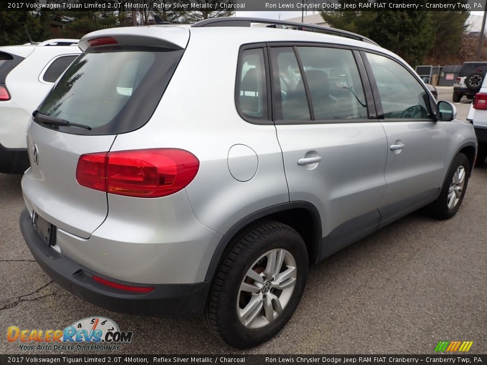 2017 Volkswagen Tiguan Limited 2.0T 4Motion Reflex Silver Metallic / Charcoal Photo #3