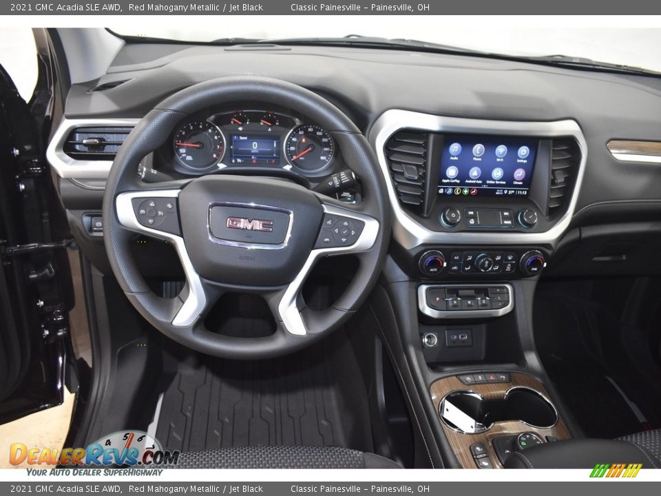 2021 GMC Acadia SLE AWD Red Mahogany Metallic / Jet Black Photo #11