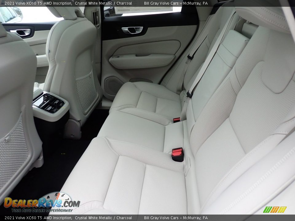 Rear Seat of 2021 Volvo XC60 T5 AWD Inscription Photo #8