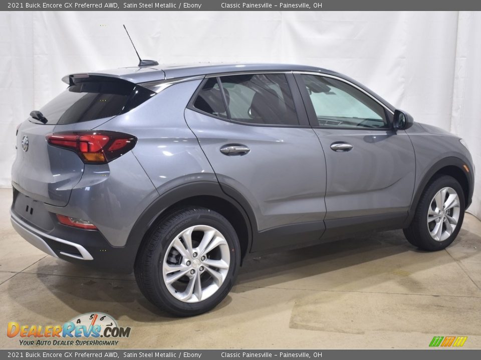 2021 Buick Encore GX Preferred AWD Satin Steel Metallic / Ebony Photo #2