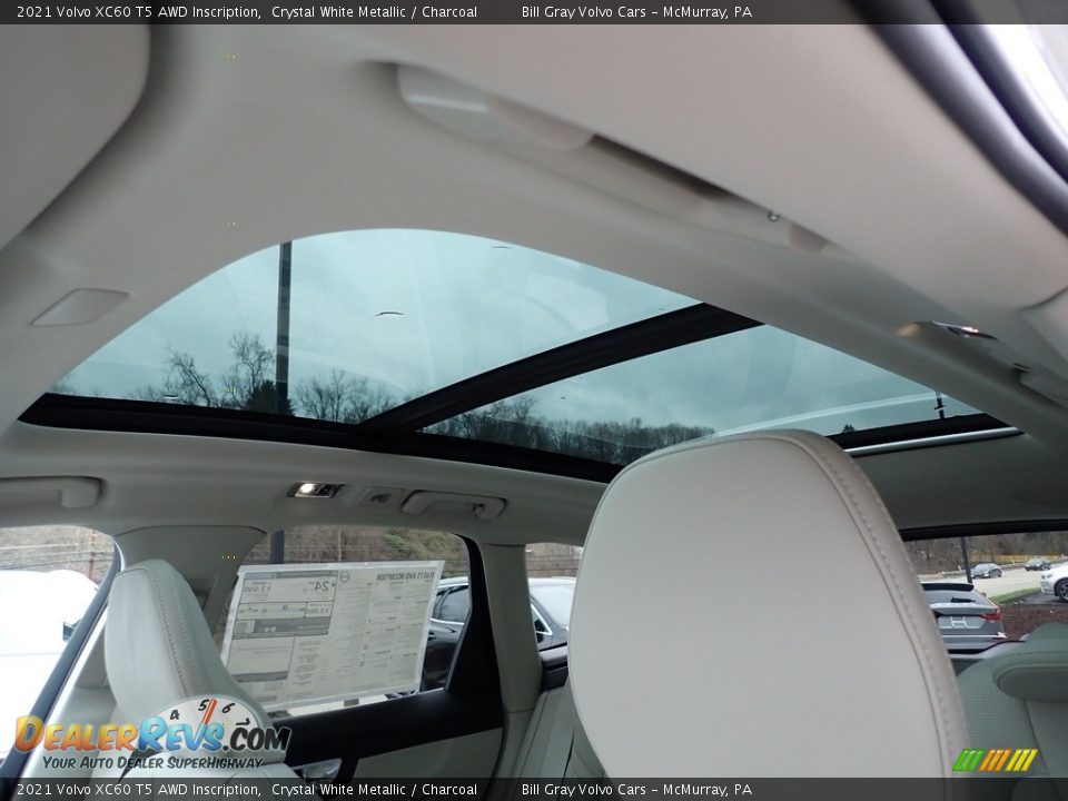 Sunroof of 2021 Volvo XC60 T5 AWD Inscription Photo #10