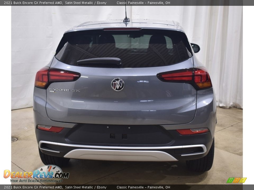 2021 Buick Encore GX Preferred AWD Satin Steel Metallic / Ebony Photo #3