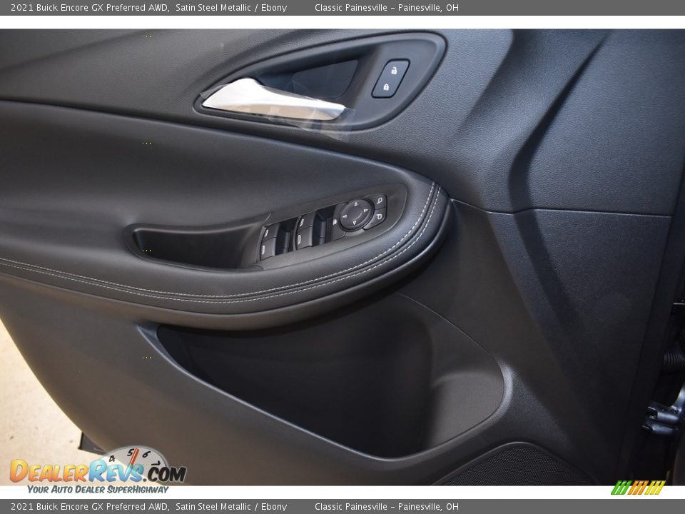 2021 Buick Encore GX Preferred AWD Satin Steel Metallic / Ebony Photo #7
