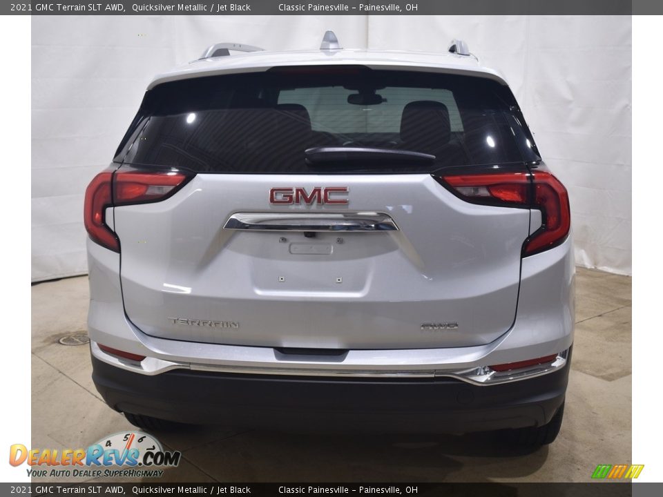 2021 GMC Terrain SLT AWD Quicksilver Metallic / Jet Black Photo #3