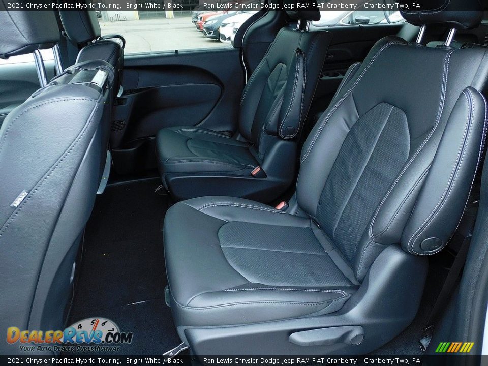 Rear Seat of 2021 Chrysler Pacifica Hybrid Touring Photo #12