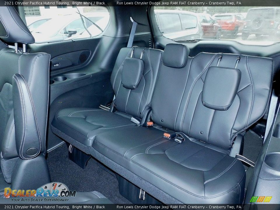 Rear Seat of 2021 Chrysler Pacifica Hybrid Touring Photo #13