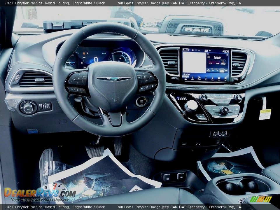 Dashboard of 2021 Chrysler Pacifica Hybrid Touring Photo #15