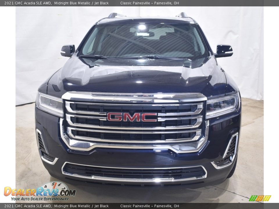 2021 GMC Acadia SLE AWD Midnight Blue Metallic / Jet Black Photo #4