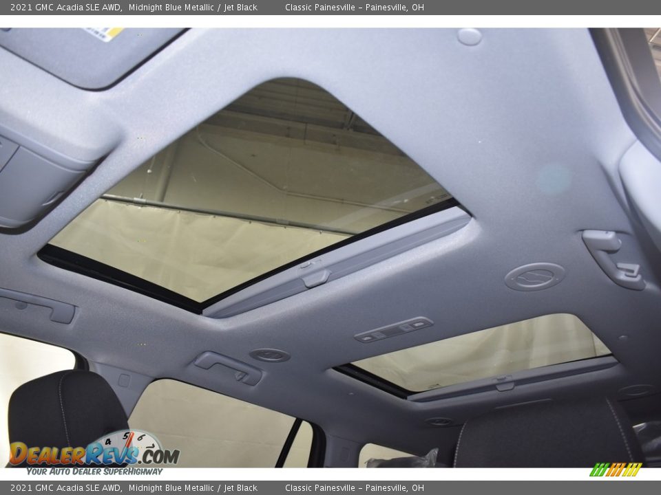 2021 GMC Acadia SLE AWD Midnight Blue Metallic / Jet Black Photo #6
