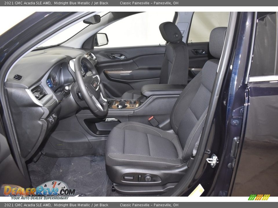 2021 GMC Acadia SLE AWD Midnight Blue Metallic / Jet Black Photo #7