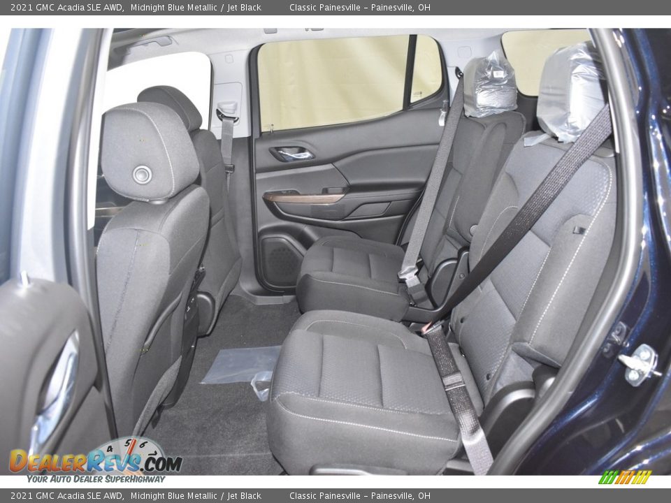 2021 GMC Acadia SLE AWD Midnight Blue Metallic / Jet Black Photo #8