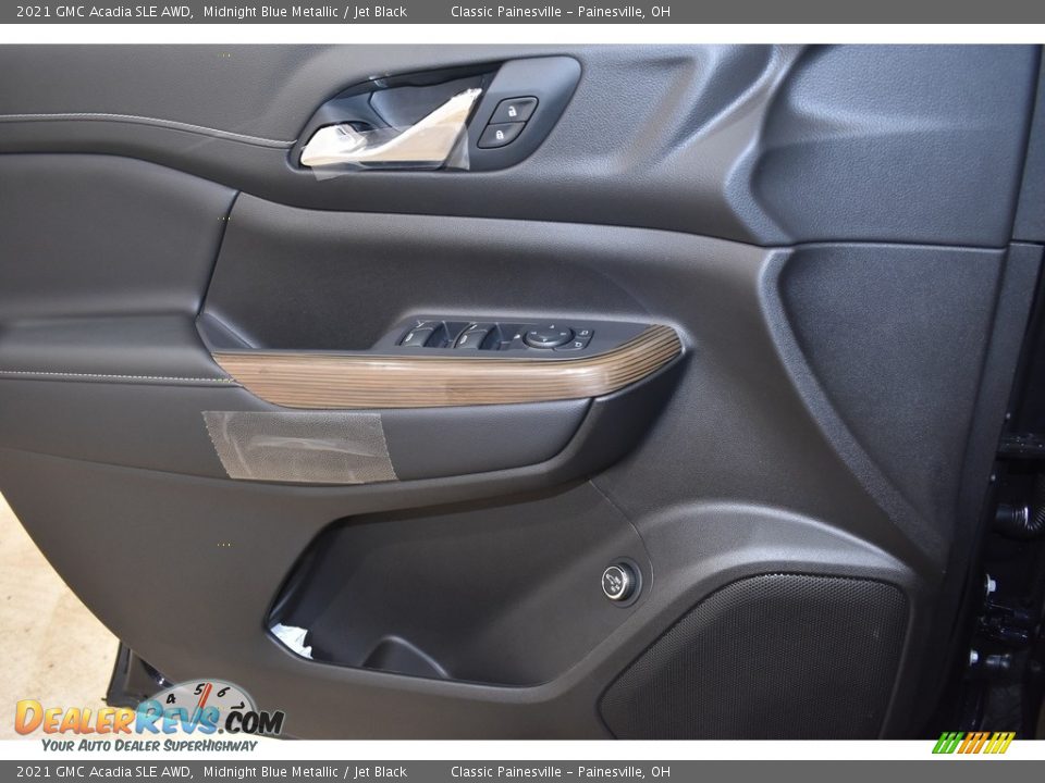 2021 GMC Acadia SLE AWD Midnight Blue Metallic / Jet Black Photo #10
