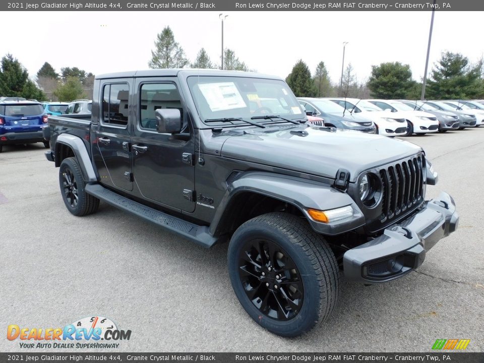 2021 Jeep Gladiator High Altitude 4x4 Granite Crystal Metallic / Black Photo #3