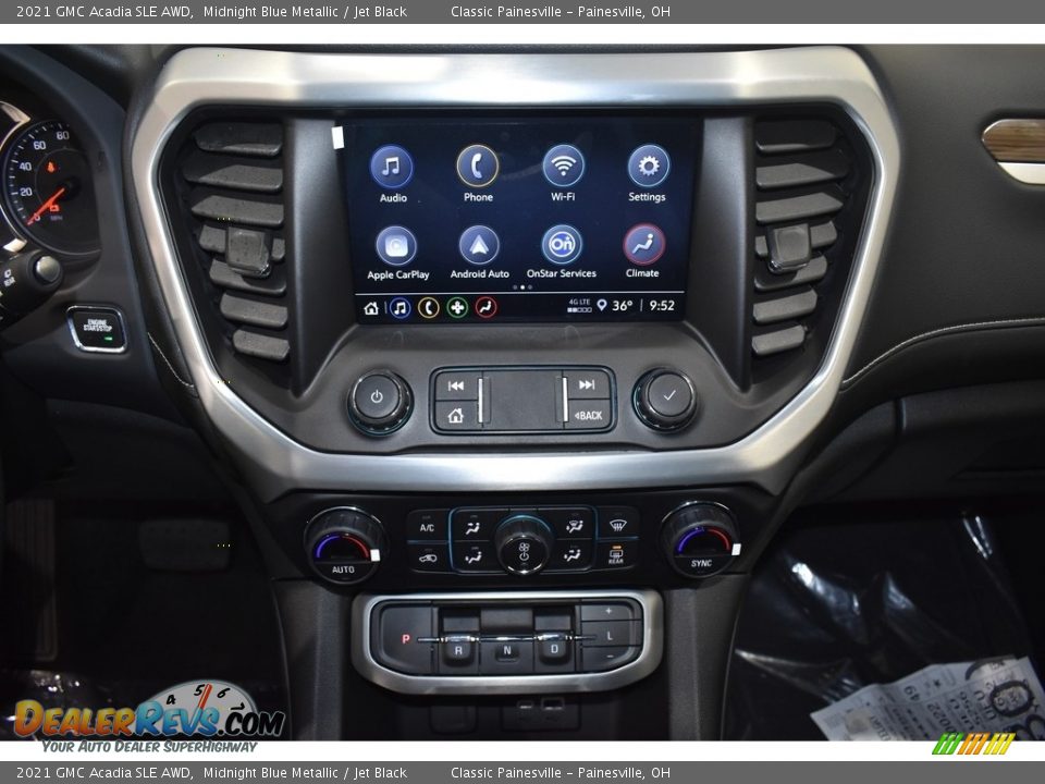 2021 GMC Acadia SLE AWD Midnight Blue Metallic / Jet Black Photo #12