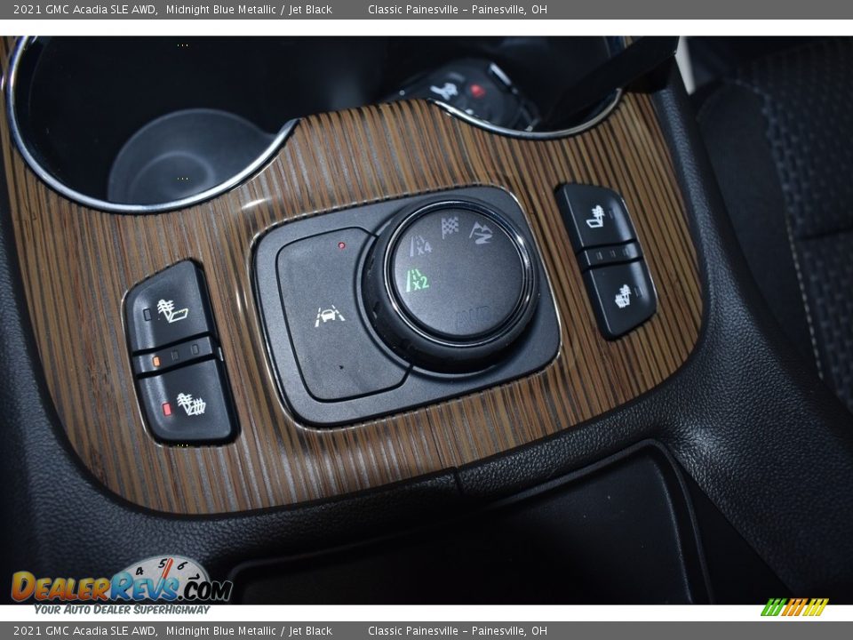 2021 GMC Acadia SLE AWD Midnight Blue Metallic / Jet Black Photo #13