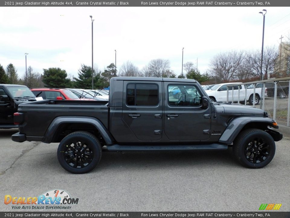 2021 Jeep Gladiator High Altitude 4x4 Granite Crystal Metallic / Black Photo #4