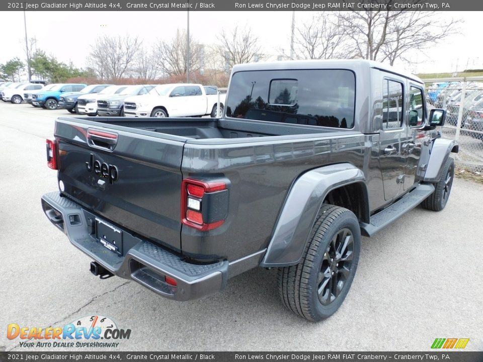 2021 Jeep Gladiator High Altitude 4x4 Granite Crystal Metallic / Black Photo #5