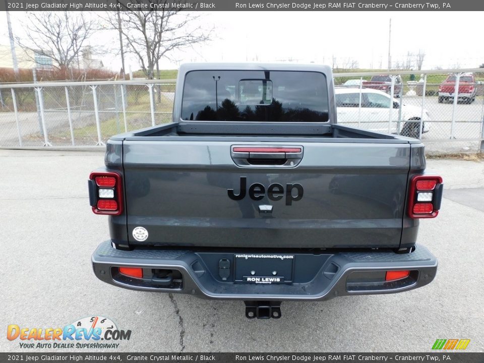 2021 Jeep Gladiator High Altitude 4x4 Granite Crystal Metallic / Black Photo #6